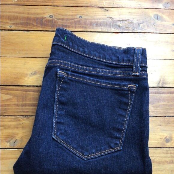 J.BRAND dark blue skinny jeans 29 mid rise medium waist skinny sexy flattering - Picture 4 of 11